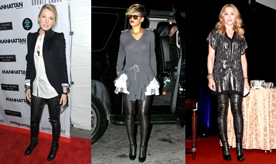 Blake Lively, Madonna, Rihanna Blake Lively, Madonna, Rihanna